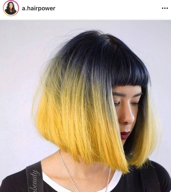 Yellow Hair Color