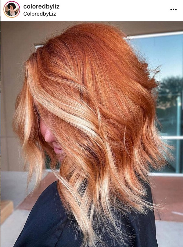 Pumpkin Spice Hair