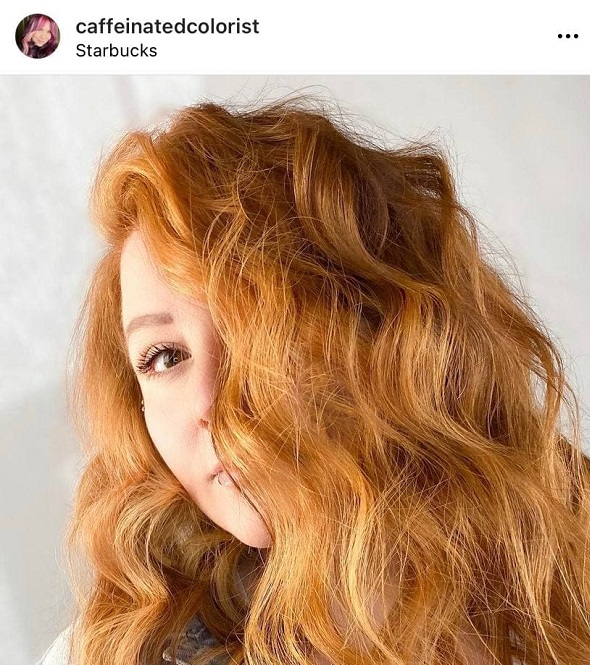 Pumpkin Spice Hair