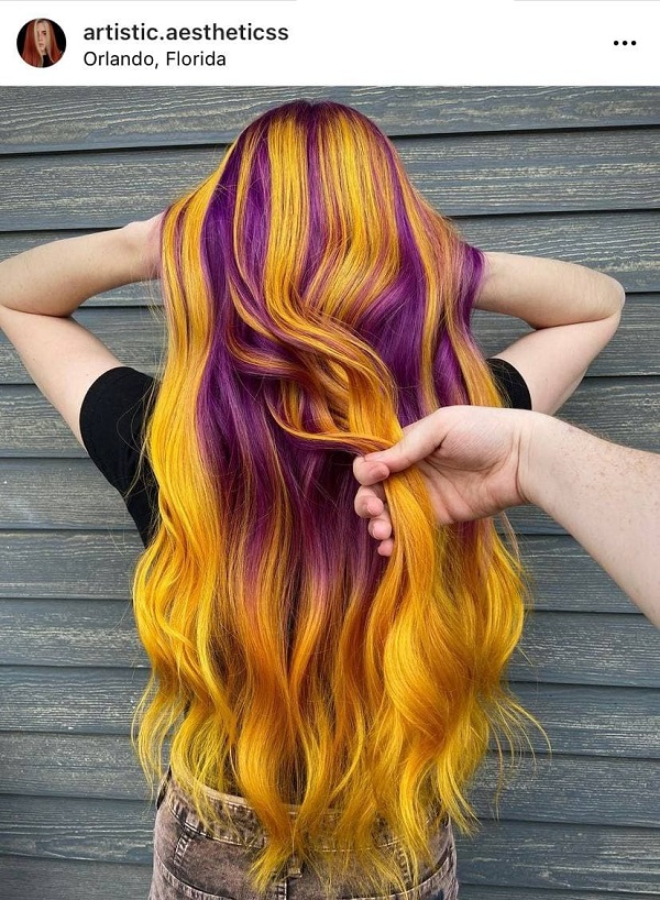 Yellow Hair Color