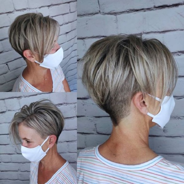 Pixie Haircuts with Undercuts