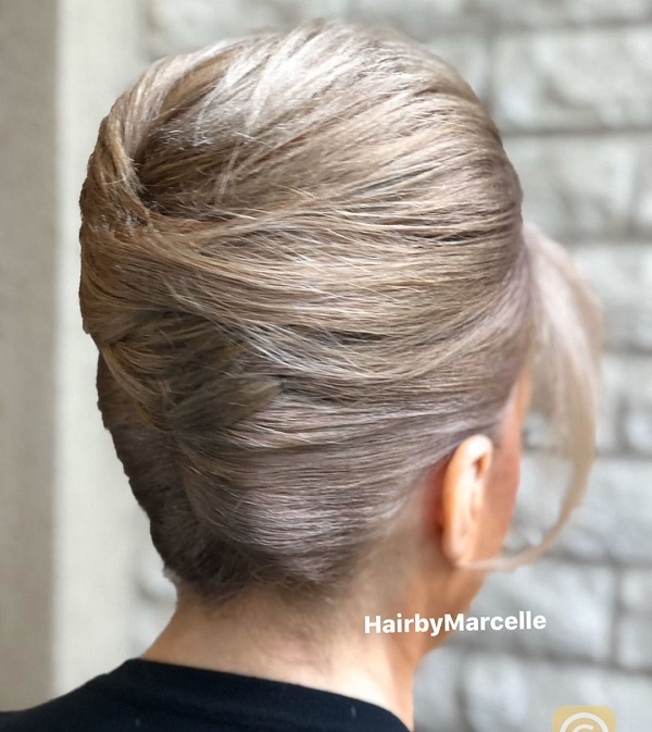 French twist hair for women over 50