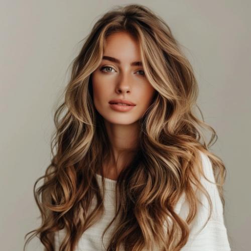 Long Locks with Highlights