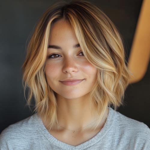 Layered Textured Medium Lob