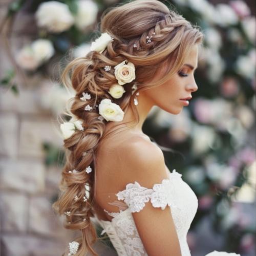 Long Hair for a Wedding