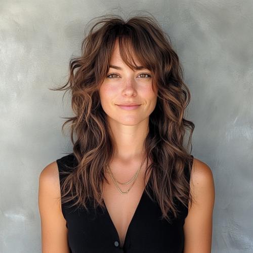 Medium Tousled Waves in Layered Cascades