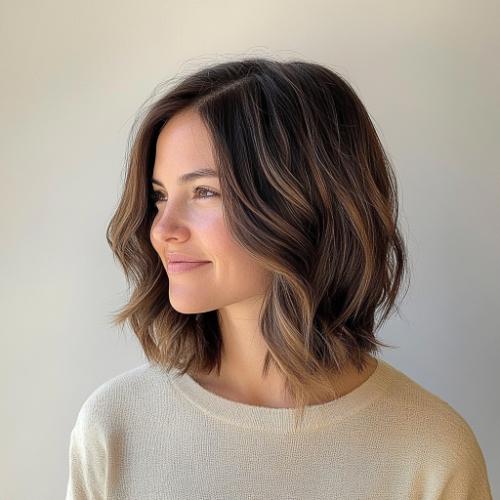 Medium Layered Waves in a Long Bob