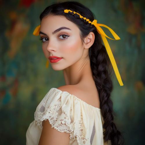 Modern Mexican braids featuring creative patterns and cultural influences