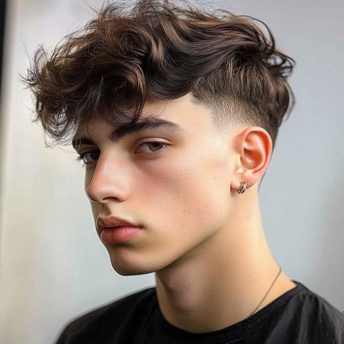 trendy alpaca hairstyle for men and boys style 6