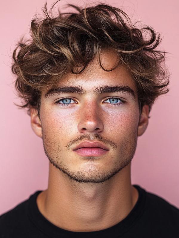 wavy haircuts for men